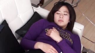 Bathroom hidden camera captures Japanese babe pussy toying