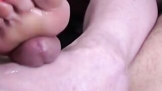 Amateur MILF's POV Footjob
