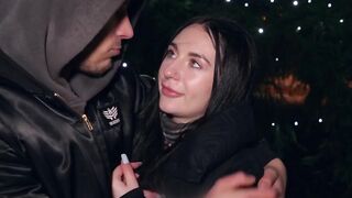Emma Evans is reluctant while cucking her lover with me
