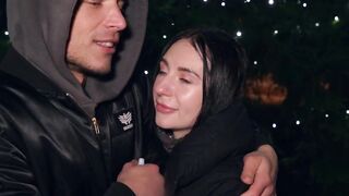 Emma Evans is reluctant while cucking her lover with me