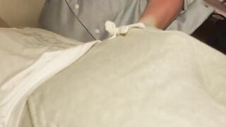 Muscular masked masseur screws Hiroya with his raw stiff cock