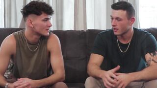 Ryder Owens gets seduced by his girlfriends gay best friend Aaron Elias