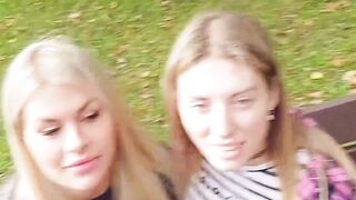 Lesbian Zlata Shine cuckolds her girlfriend for money and tries cock