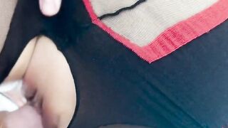 Big-Tits Asian Amateur BDSM in a Hotel Room
