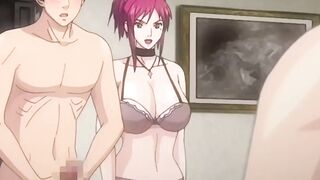Big Boobs MILF Is Fucked and Creampied Over and Over In Wild Orgy