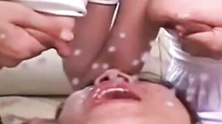 Japanese Amateur Lactating Her Big Tits