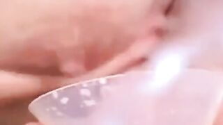 Japanese Amateur Lactating Her Big Tits