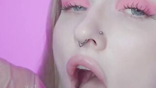 Sensual blowjob with spunk in throat by super-hot biotch Dolly Rud - warm hard-core