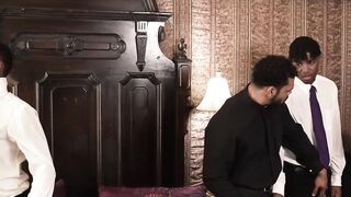 Newly anointed boys with their Pastors in a hot and steamy group sex