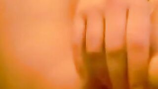Russian Amateur Plays With Dildo On Webcam