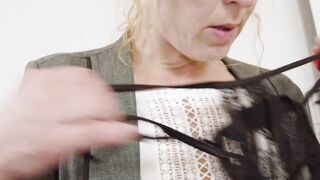 Sexy mommy Krayana Chias caught vibrating and gets pounded hardcore