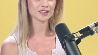 HOT teen Khloe Kingsley hairy pussy masturbation for Playboy