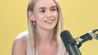 HOT teen Khloe Kingsley hairy pussy masturbation for Playboy