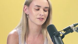 HOT teen Khloe Kingsley hairy pussy masturbation for Playboy