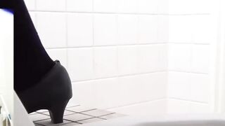 These innocent girls are completely unaware that they are being filmed while peeing