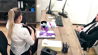 Jennifer Mendez unleashes her lust using toys and her body on the officer