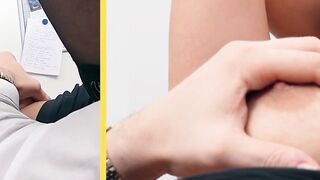 Jennifer Mendez unleashes her lust using toys and her body on the officer