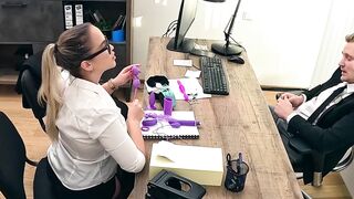 Jennifer Mendez unleashes her lust using toys and her body on the officer
