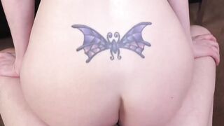 Naughty nurse Ela Darling takes sperm donations directly on her face