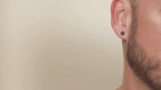 Matt Anders impales skinny Anteo Chara after a shower cock teasing