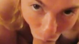 Sucking Daddy's Cock on Webcam