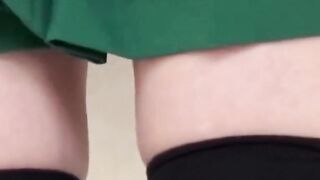 Shy Japanese ladies are filling up their tanks with warm pee