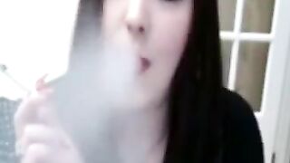 Smoking Princess Tease - Fetish POV Webcam Show 2