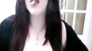 Smoking Princess Tease - Fetish POV Webcam Show 2