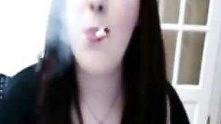 Smoking Princess Tease - Fetish POV Webcam Show 2