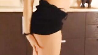 Russian Webcam Girl Dirty Talks and Strips