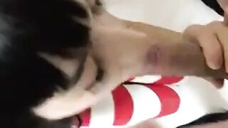 Asian Crossdresser Gives Wet Blowjob 2