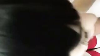 Asian Crossdresser Gives Wet Blowjob 2