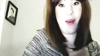 Big-Titted Webcam Dildo Show