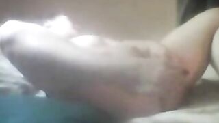 Girl Masturbates on Webcam for BF with Sex Toy