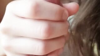 Quick Morning Blowjob - Amateur Teen POV Full HD!