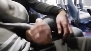 Public Handjob with Amateur Babe