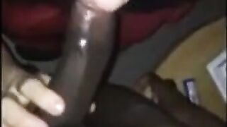 Big Black Cock for Crossdresser Samantha Jones