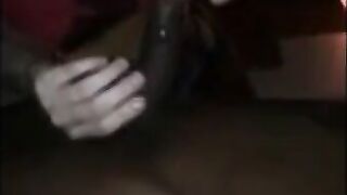 Big Black Cock for Crossdresser Samantha Jones