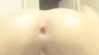 Big Dildo Anal Gape on Webcam with Sex Toys