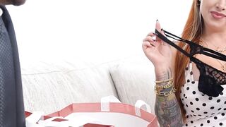 Trophy Ex-wife Cubbi Thompson loves a long cock and gets what