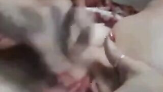 German Amateur Rubs Her Pussy On Webcam