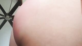 Red Ass Spanking Tattooed Teen Solo Webcam Show