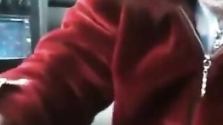 Russian Amateur Gives Blowjob in a Car During Lunch Break 2
