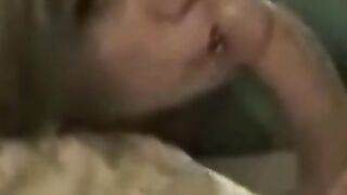 American MILF Gives an Amazing Blowjob