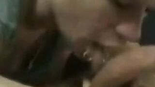 American MILF Gives an Amazing Blowjob
