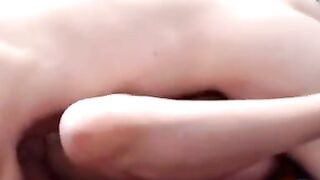 18yo Amateur Couple Has Intense Cowgirl Sex on Webcam