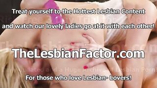 Blonde lesbian pussy licking big tits milf she just met