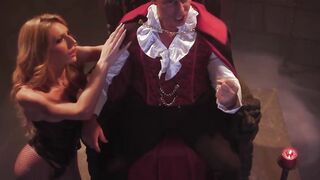 Even a vampire needs his balls drained