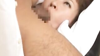 Hottie gives nice blowjob