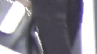 Hidden cam watches a pretty Asian lady piss in a corner